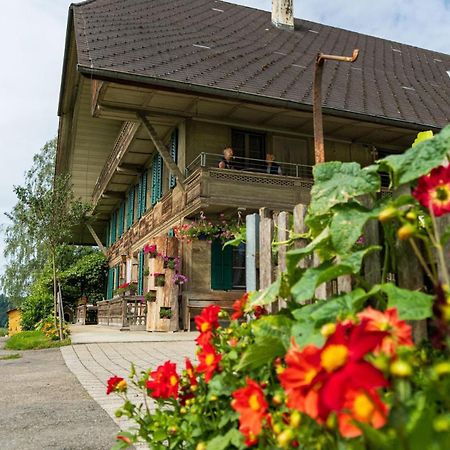 Ferienwohnung Auf Bauernhof Mit Hotpot Und Sauna Sumiswald Экстерьер фото
