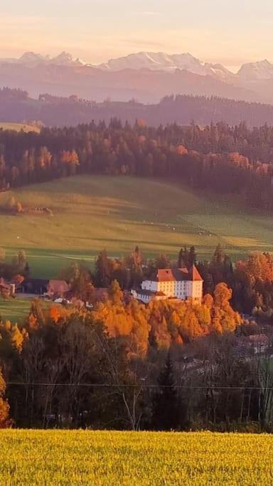 Ferienwohnung Auf Bauernhof Mit Hotpot Und Sauna Sumiswald Экстерьер фото